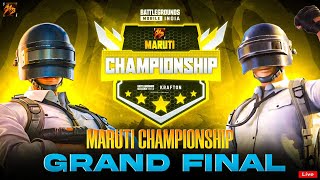 GRAND  FINAL MARUTI GAMING CHAMPIONSHIP LIVE MarutiGaming2 live bgmi bgmilive [upl. by Lledniw]