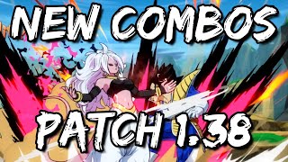 New Android 21 Spark Combos DBFZ Patch 138 [upl. by Saberhagen101]