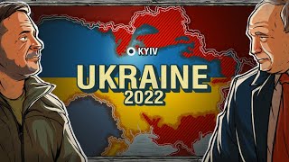 War in Ukraine Summarized 2022  Animated History [upl. by Arihsak]