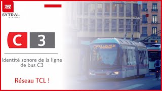 BUS Identité sonore de la ligne de bus C3 du réseau TCL de Lyon [upl. by Fransis196]