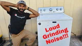 Fixing A MaytagWhirlpool Washer That Is Making A Grinding Noise [upl. by Alag]