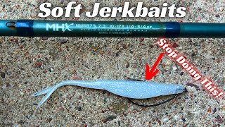 90 Of Anglers Don’t Know How To Fish A Soft Jerkbait Try These Retrieves [upl. by Audris]