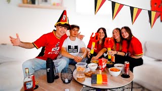 SAMEN SUPPORTEREN VOOR BELGIË IN HET EK 🇧🇪 424 [upl. by Tare]