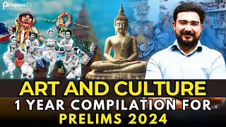 Art and Culture for Prelims 2024 By Vikas Ahlawat sirFormer IRS [upl. by Tarkany]