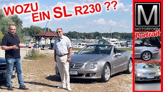 Mercedes SL R230  Taugt der was Warum kauft man sich einen solchen Gebrauchtwagen [upl. by Eciuqram]