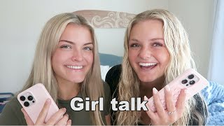 Girl Talk  Answering Your Questions [upl. by Ativahs]