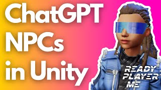 Making NPCs with ChatGPT in Unity [upl. by Ffilc]