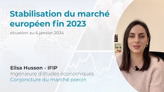 Stabilisation du marché européen du porc fin 2023 situation 060124 [upl. by Eikram]