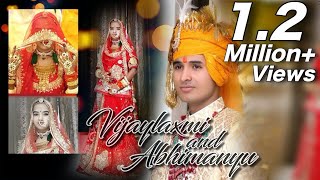 Royal Rajputana Wedding  Chittorgarh  Best Cinematic video of Vijaylaxmi and Abhimanyu [upl. by Ahsilak441]