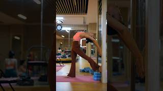 Drills for advanced backbend yoga advancedyoga yogapose yograja backbend backbending [upl. by Airdnekal912]