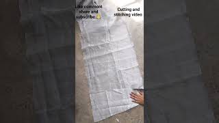 cutting and stitching video lehnga form old saree song [upl. by Eerased]