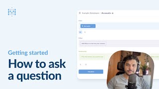 How to ask a question in the query builder  Getting started with Metabase [upl. by Emelita]