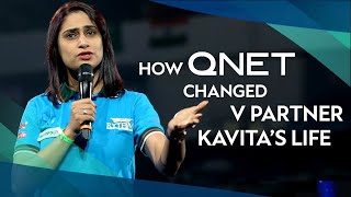 QNET Success Stories  V Partner Kavita Sugandh [upl. by Lebatsirc488]