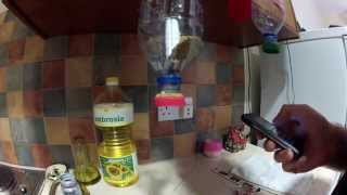 DIY  Automatic Aquarium Fish Food Feeder in 5 minutes [upl. by Eahcim]