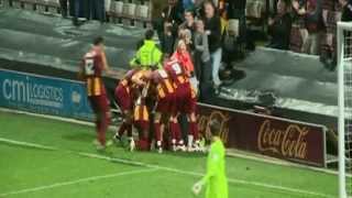 GOAL Nahki Wells  Bradford City v Rochdale FC [upl. by Pomfret]