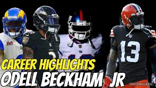 Odell Beckham jr  Career highlights  giants browns rams and ravens  ￼ [upl. by Lionello674]