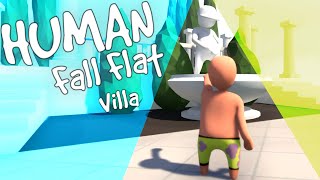 Human Fall Flat Map Villa AchievementTrophy Guide [upl. by Toma961]