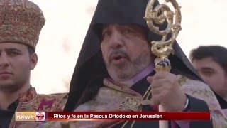 Ritos y fe en la Pascua Ortodoxa en Jerusalén [upl. by Eckardt]