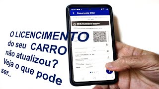 ✔ Como atualizar o LICENCIAMENTO na Carteira Digital de Trânsito [upl. by Moritz]