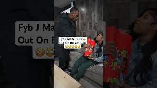 FYB J Mane Pulls Snake Out On Blasian Doll 😳🔥😂 [upl. by Arondell585]