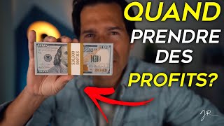 💰SAVOIR quand prendre des PROFITS en CRYPTO MONNAIE  NE SOIS PAS TROP GOURMAND 🍫 Stratégie [upl. by Eralc]