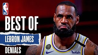 LeBron James BEST Career Denials [upl. by Initof]