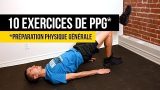 10 exercices de PPG course à pied SANS matériel [upl. by Aivun]