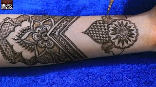 Full Hand Traditional Mehndi Design For Wedding amp Festivals  Rajasthani Mehendi Designs Tattoo HAND [upl. by Primalia869]