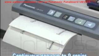 Panasonic UB5315 Panaboard  Electronic Whiteboardmp4 [upl. by Aiclid]