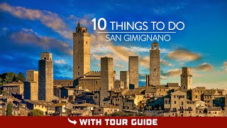 Things To Do In SAN GIMIGNANO Italy  TOP 10 [upl. by Faxan]