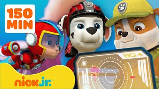 PAW Patrol  Las Mejoras Tecnológicas Más Geniales con Rubble Marshall y Ryder  Nick Jr [upl. by Drusus]