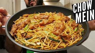 The Best Chicken Chow Mein in 15 Minutes  Chicken Chow Mein Recipe [upl. by Mckale882]