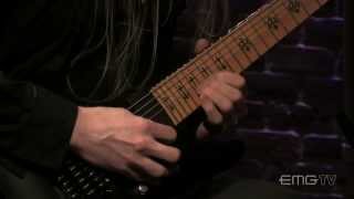 Jeff Loomis shreds quotMercurialquot live on EMGtv [upl. by Eicaj444]