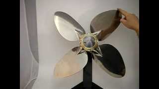 FeatherStream 4 blade propeller in motion [upl. by De]