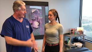 San Jose CA Lady Gets Her First Chiropractic Adjustment Using The Johnson BioPhysics® Technique [upl. by Enirroc]