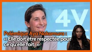 Les 4 Vérités  Amélie OudéaCastéra défend le choix dAya Nakamura pour louverture des JO [upl. by Helfand]