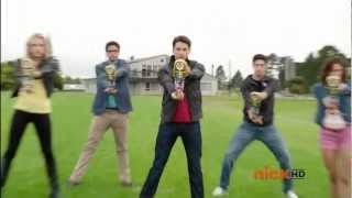 Power Rangers Megaforce  Morph 4  Power Rangers Official [upl. by Anuahsal480]