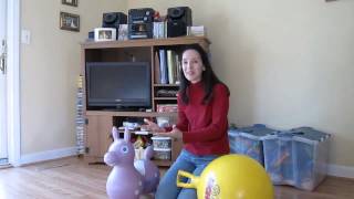 Gymnic Hop 45 amp Rody Inflatable Horse [upl. by Alohcin]