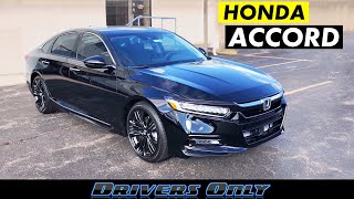 2018  2019 Honda Accord Touring  Family Sedan with Turbo Power [upl. by Inalaehon278]