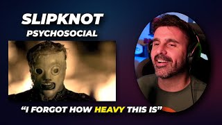 MUSIC DIRECTOR REACTS  Slipknot  Psychosocial OFFICIAL VIDEO [upl. by Burnett]