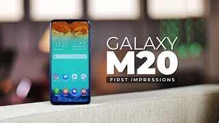 Samsung Galaxy M20 First Impressions [upl. by Nelyt658]