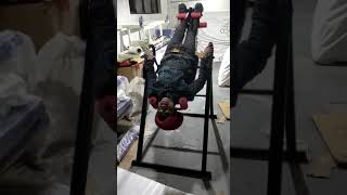 Foldable Inversion Table Back Therapy Biotronix Solution Forever [upl. by Wallford]