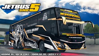 KODENAME ROMBAK BUS BIMASENA SDD TO JB5 TRONTON SCANIA MNXRPC  BUSSID V412 [upl. by Azmuh]