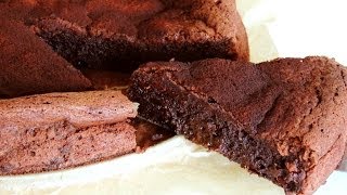 Flourless Chocolate Prune Cake Recipe Glutenfree Low Sugar [upl. by Juli]