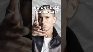 Lyrics ONLY Eminem Could Say [upl. by Adalai]