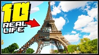 10 INSANE Minecraft Real Life Creations [upl. by Nodrog]