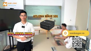 Phòng họp thông minh với thiết bị trình chiếu không dây Atlona ATWAVE101 NAMLONGAV [upl. by Akit]