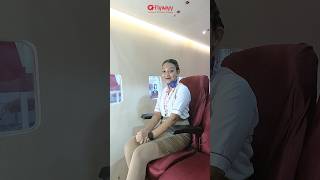 Air Hostess Life💖  Cabin Crew Shorts  Best Air Hostess Training Institute in India  Flywayy [upl. by Kcirreg]