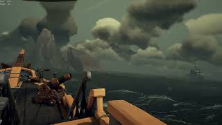 Being annoying to a Galleon  Sea of Thieves [upl. by Namus691]