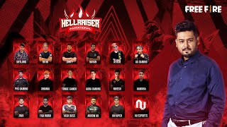 Free Fire  Hellraiser Invitational Auction  Day 1  Powered by Loco [upl. by Dragde]